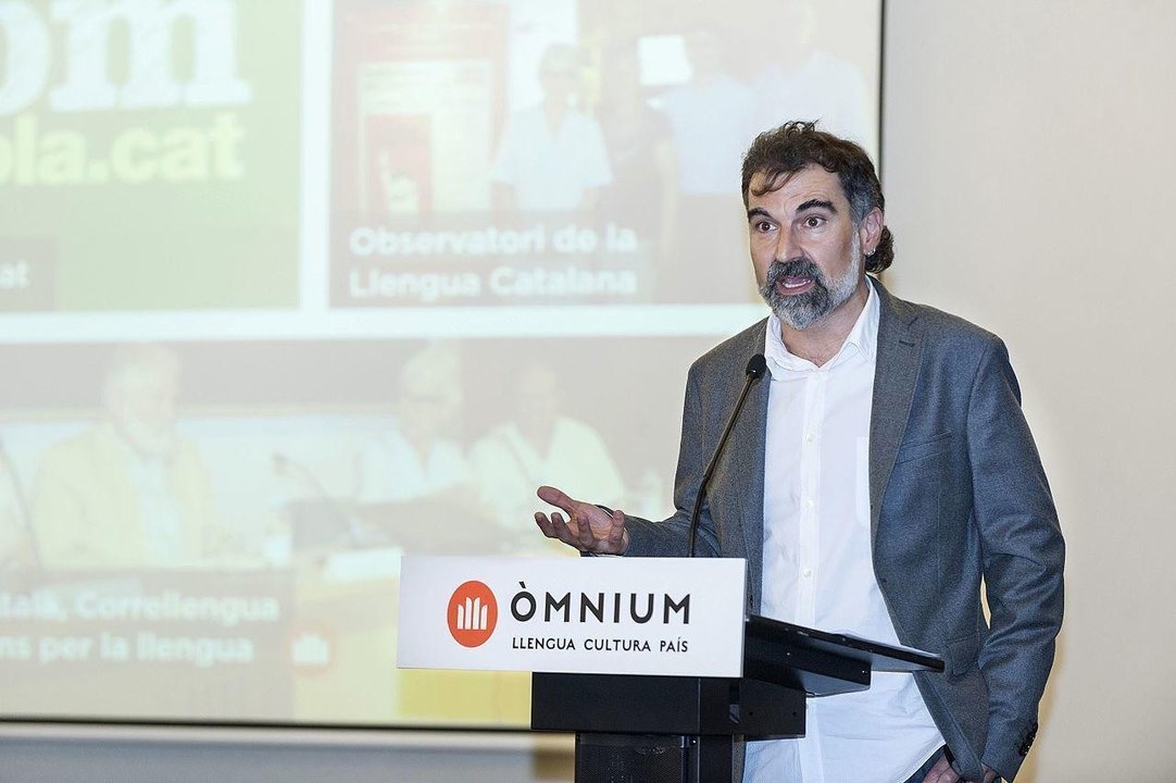 Jordi Cuixart, presidente de Òmnium Cultural.