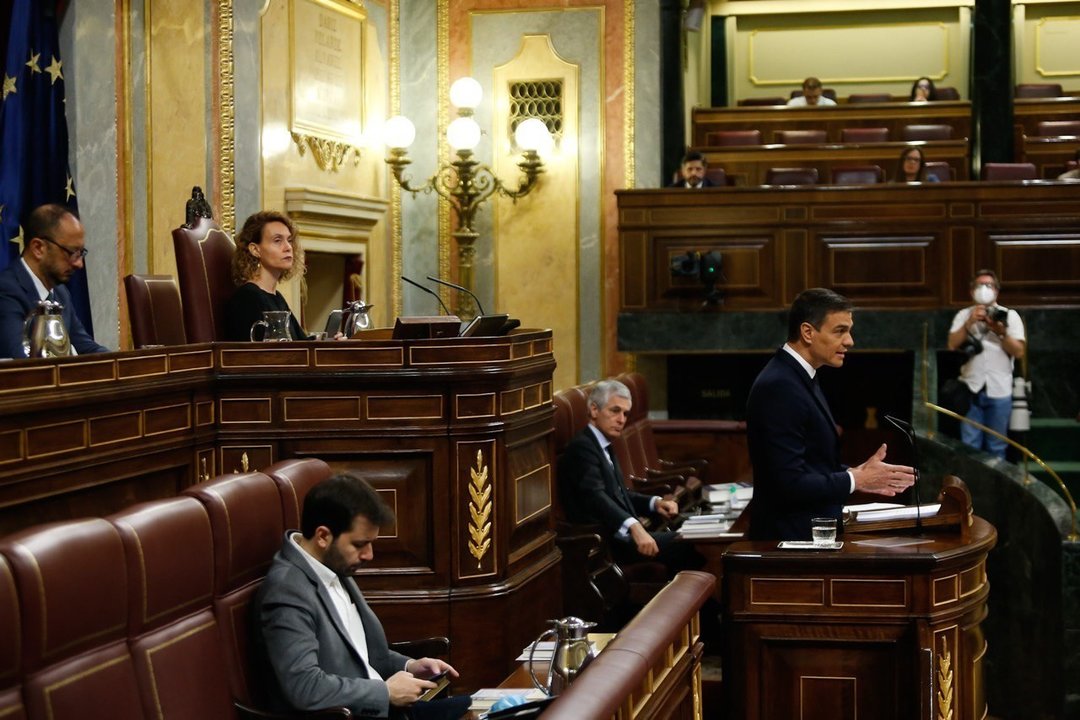 Pedro Sánchez, Congreso de los Diputados 3 de junio de 2020