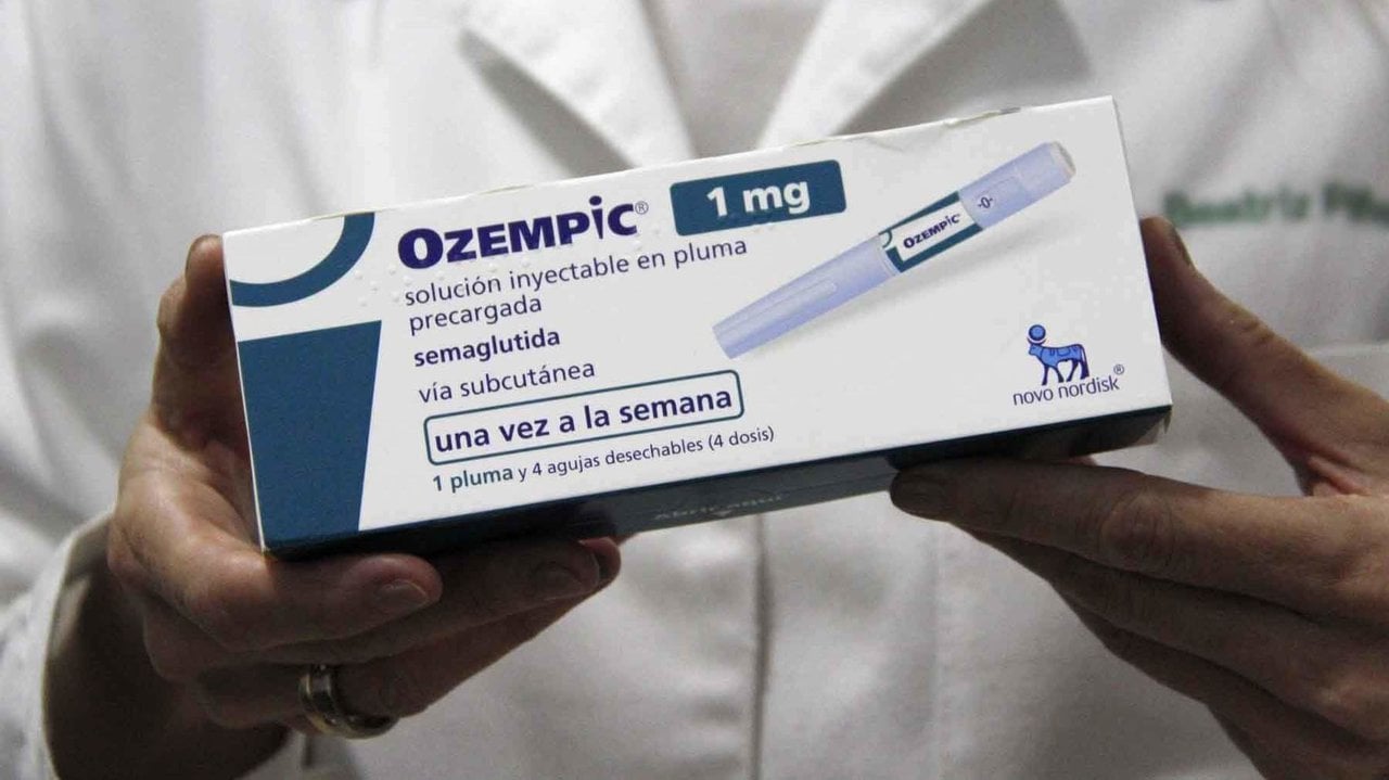 Un envase del medicamento Ozempic contra la obesidad y la diabetes