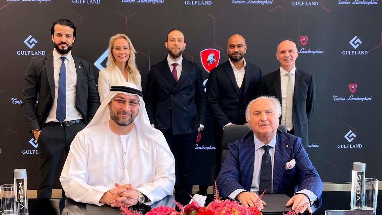 Gulf Land Property Developers anuncia nuevo proyecto en Dubai en alianza con Tonino Lamborghini Group