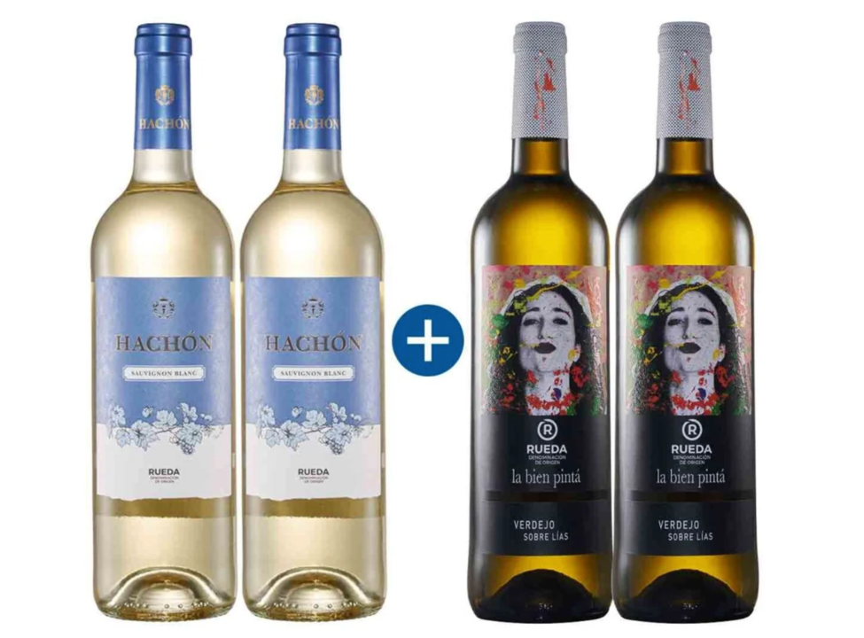 El pack de vinos de Lidl que arrasa: La bien pintá y Hachón Sauvignon Blanc