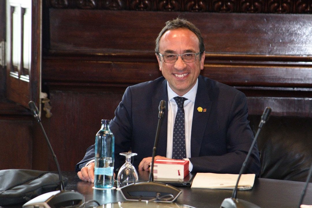El presidente del Parlament de Cataluña, Josep Rull.