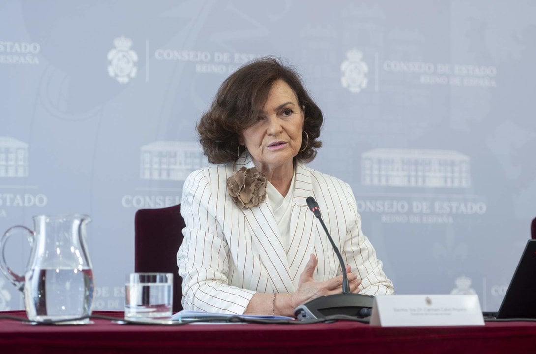 Carmen Calvo.