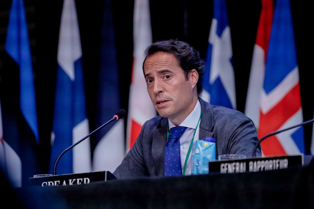 El diplomático español Javier Colomina será el representante especial de la OTAN para el flanco sur. Foto: Carlos Luján / Europa Press