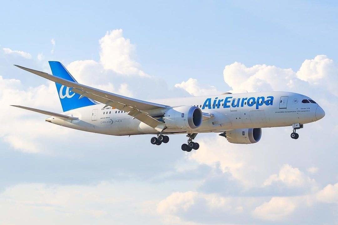 Archivo - Avión de Air Europa.