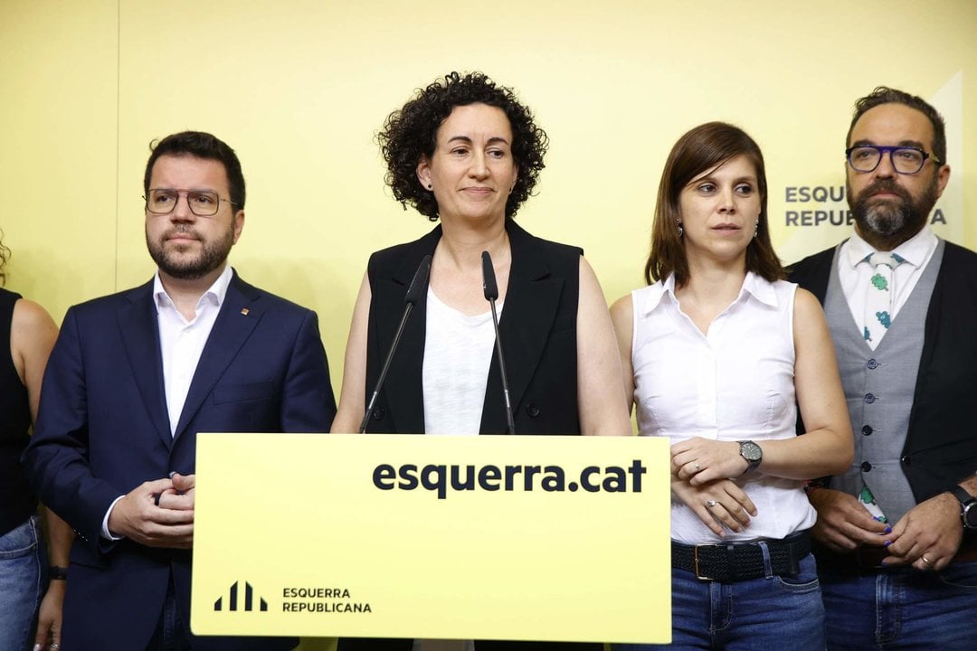 La secretaria general de ERC en funciones, Marta Rovira.