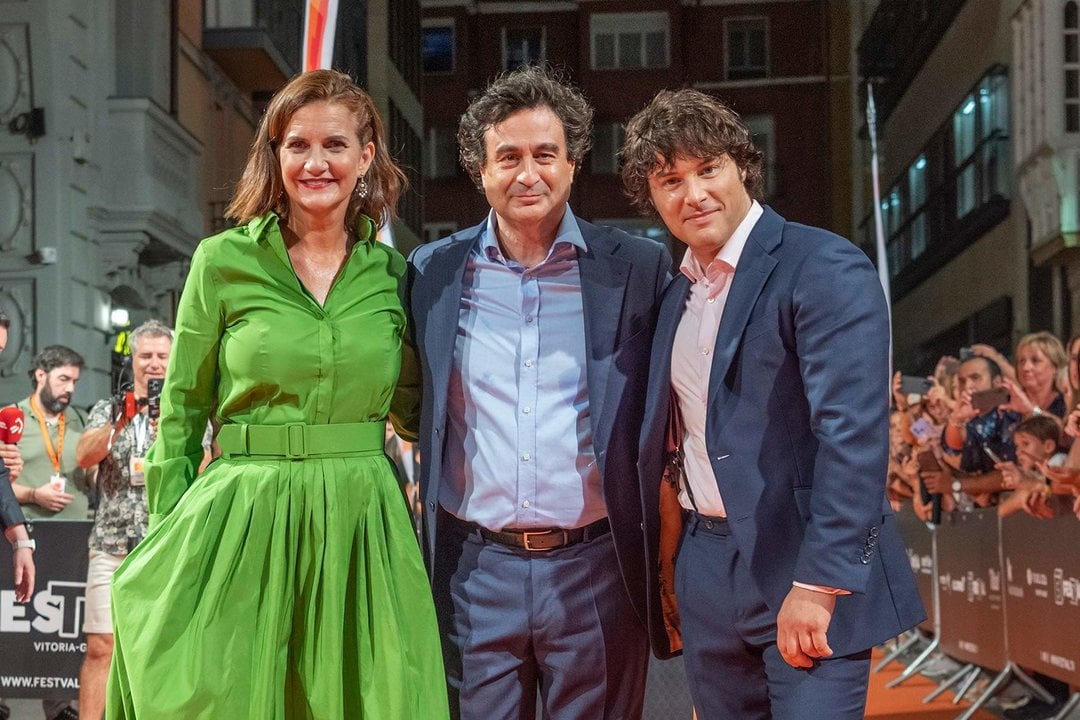 Samantha Vallejo-Nájera, Pepe Rodríguez y Jordi Cruz en la pasada edición de FestVal.