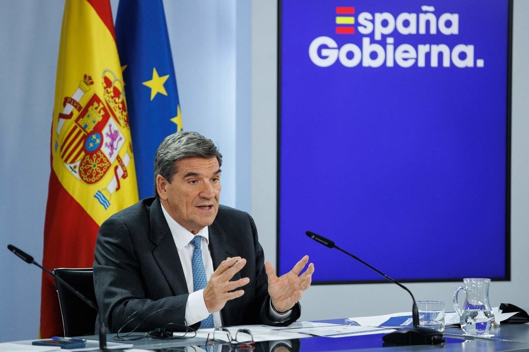 El exministro para la Transformación Digital y la Función Pública, José Luis Escrivá, y ahora gobernador del Banco de España.