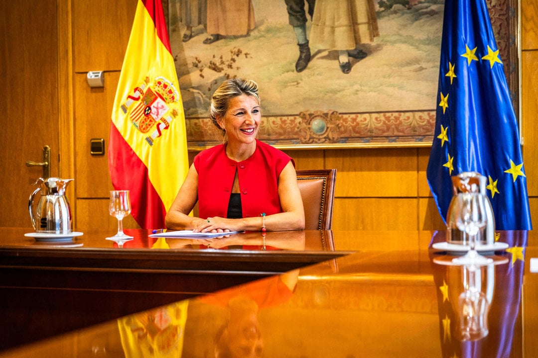 La vicepresidenta segunda y ministra de Trabajo, Yolanda Díaz.