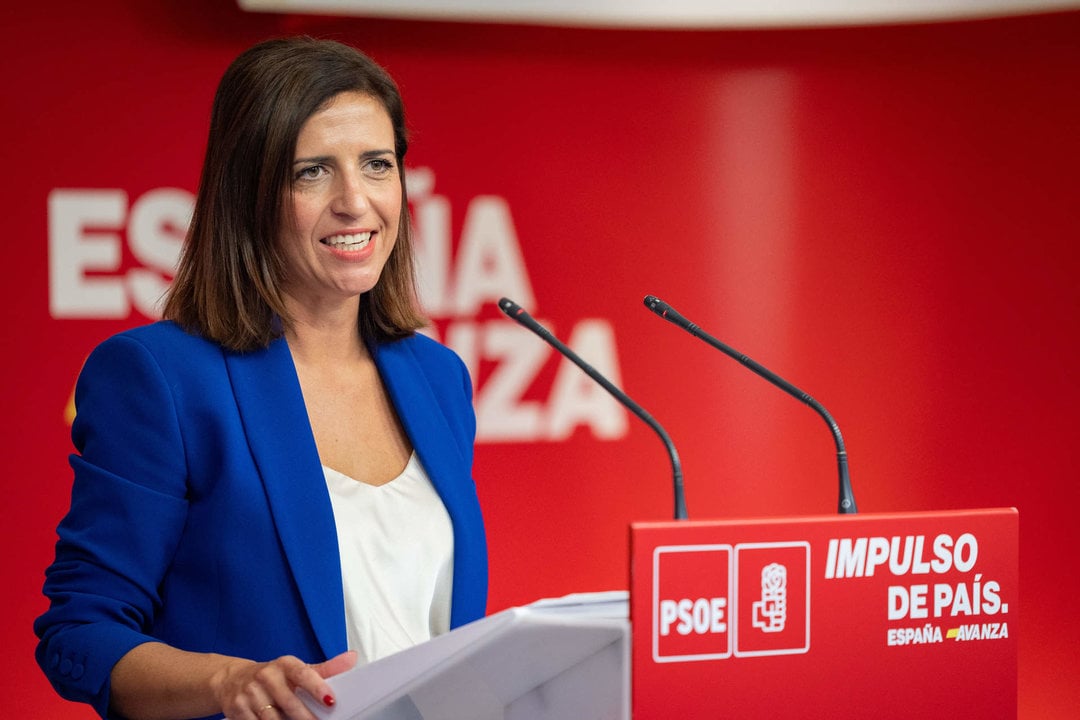 Esther Peña, portavoz del PSOE.