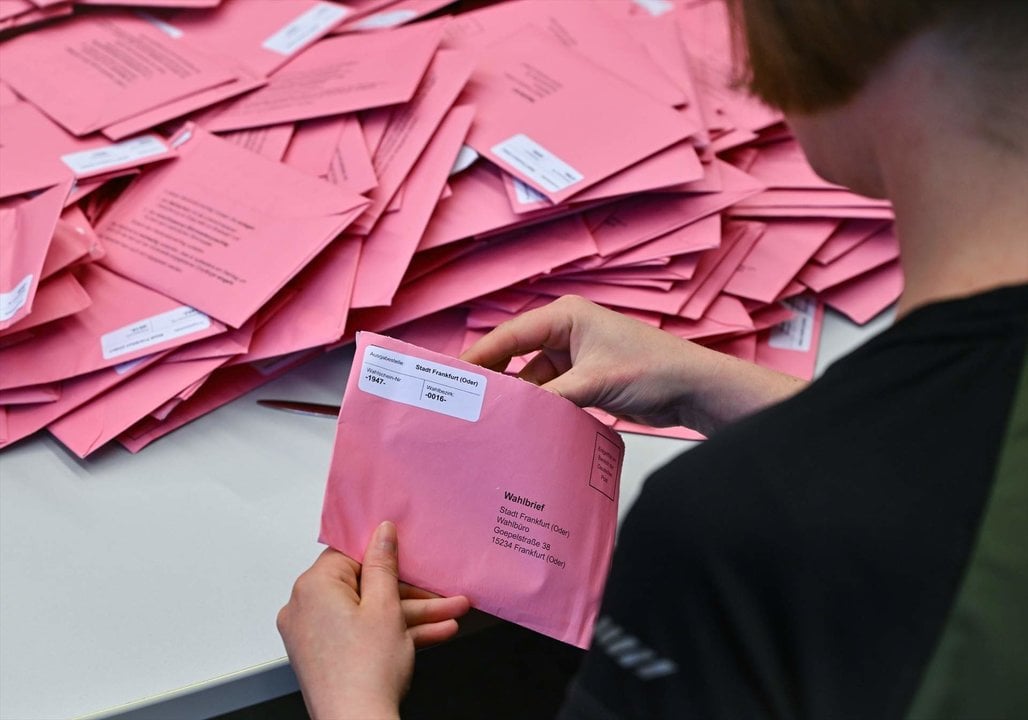 Recuento de votos en Brandeburgo (Alemania)