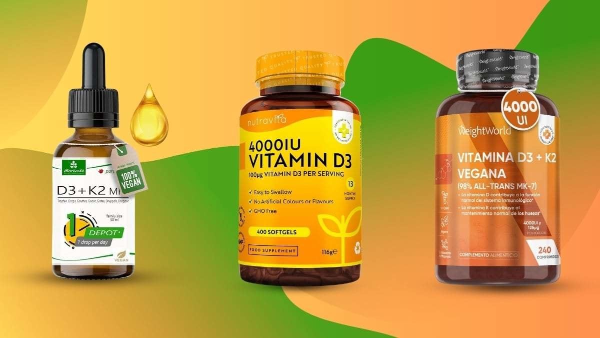  Los mejores suplementos de vitamina D Y síntomas de que te hace falta 