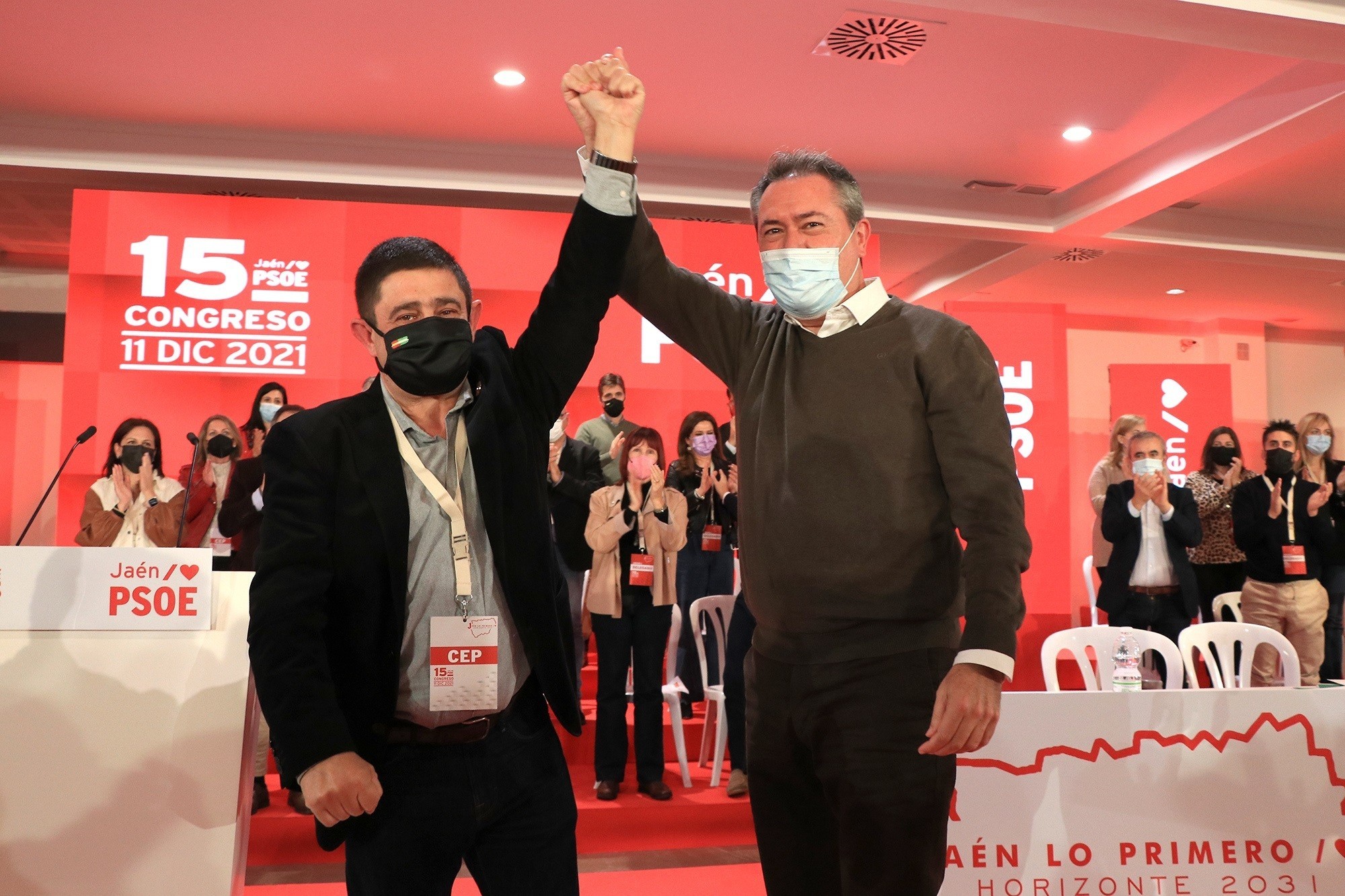 Elegida la nueva Ejecutiva del PSOE en Jaén con un respaldo del 94,7 por ciento y con Manuel Lozano como número 2