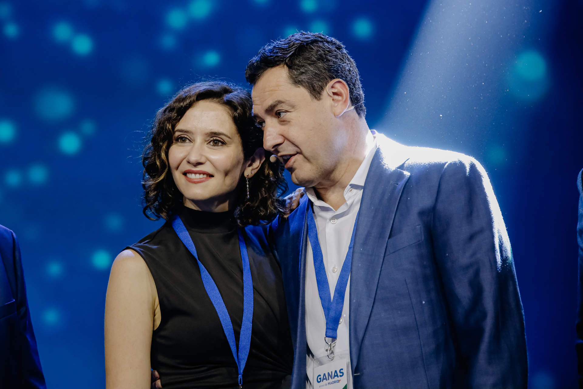 Isabel Díaz Ayuso y Juanma Moreno.