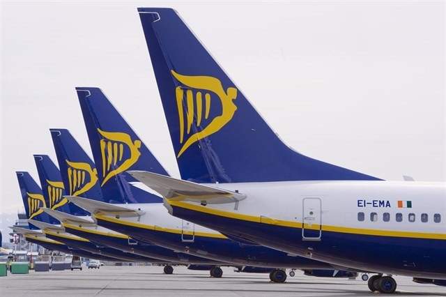 Ryanair operará 21 nuevas conexiones en invierno, con un total de 560 rutas en 27 aeropuertos españoles