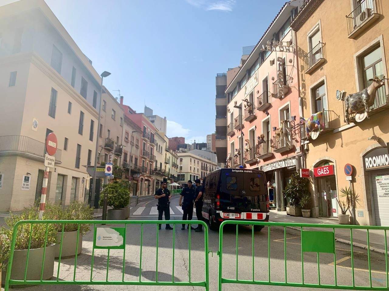 Se disuelven las concentraciones en Figueres (Girona) a favor y en contra de la visita real