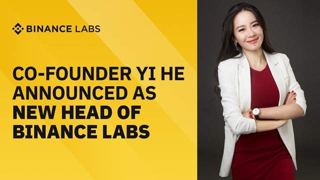 Binance nombra a su cofundadora Yi He responsable de la unidad de 'venture capital'