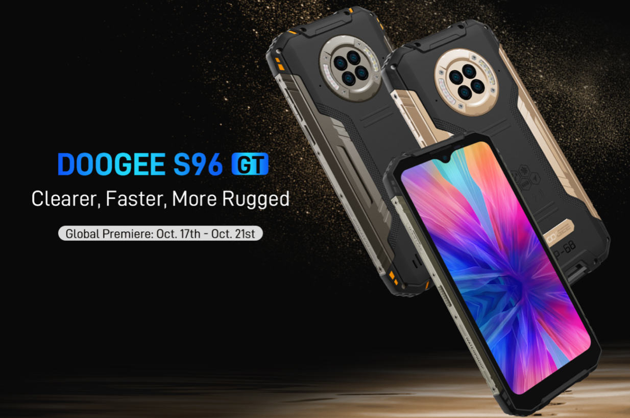 DOOGEE Teléfono inteligente resistente (2022), S96 GT 6.3 pulgadas, 8  GB+256 GB, pantalla de gota de agua, teléfono resistente desbloqueado,  teléfono