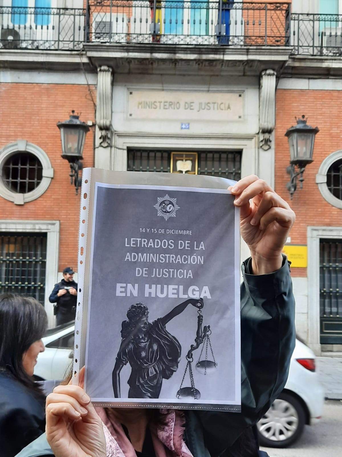 Los Letrados de la Administración de Justicia irán a una huelga indefinida que arrancará el 24 de enero