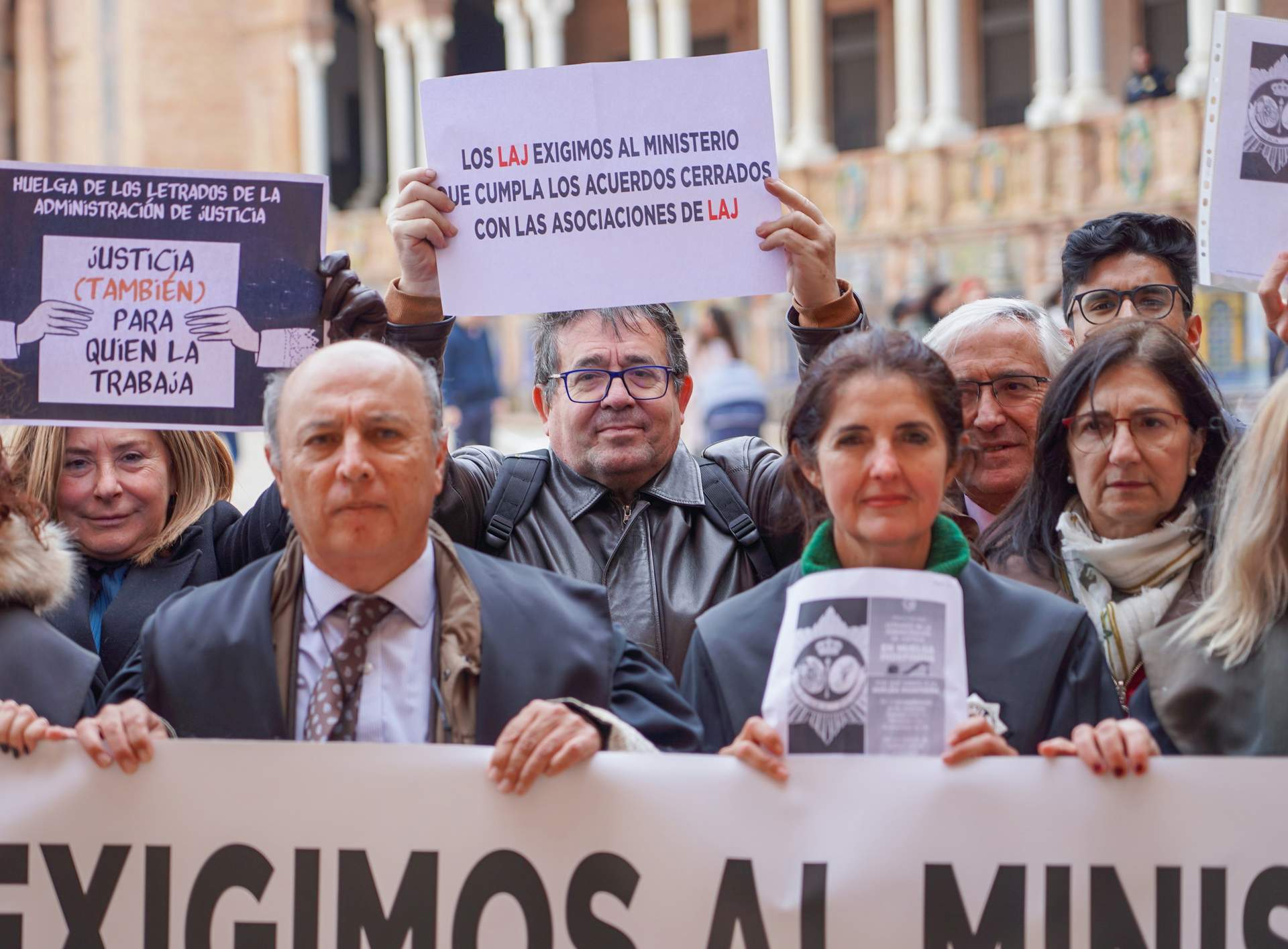La huelga de letrados deja 26.758 juicios y actuaciones suspendidas en Andalucía y 600.000 comunicaciones pendientes