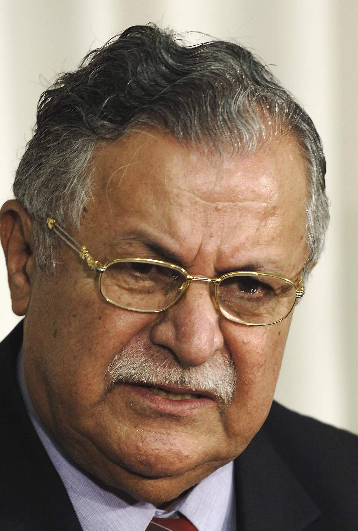 Jalal Talabani, político. Fuente | Wikipedia.