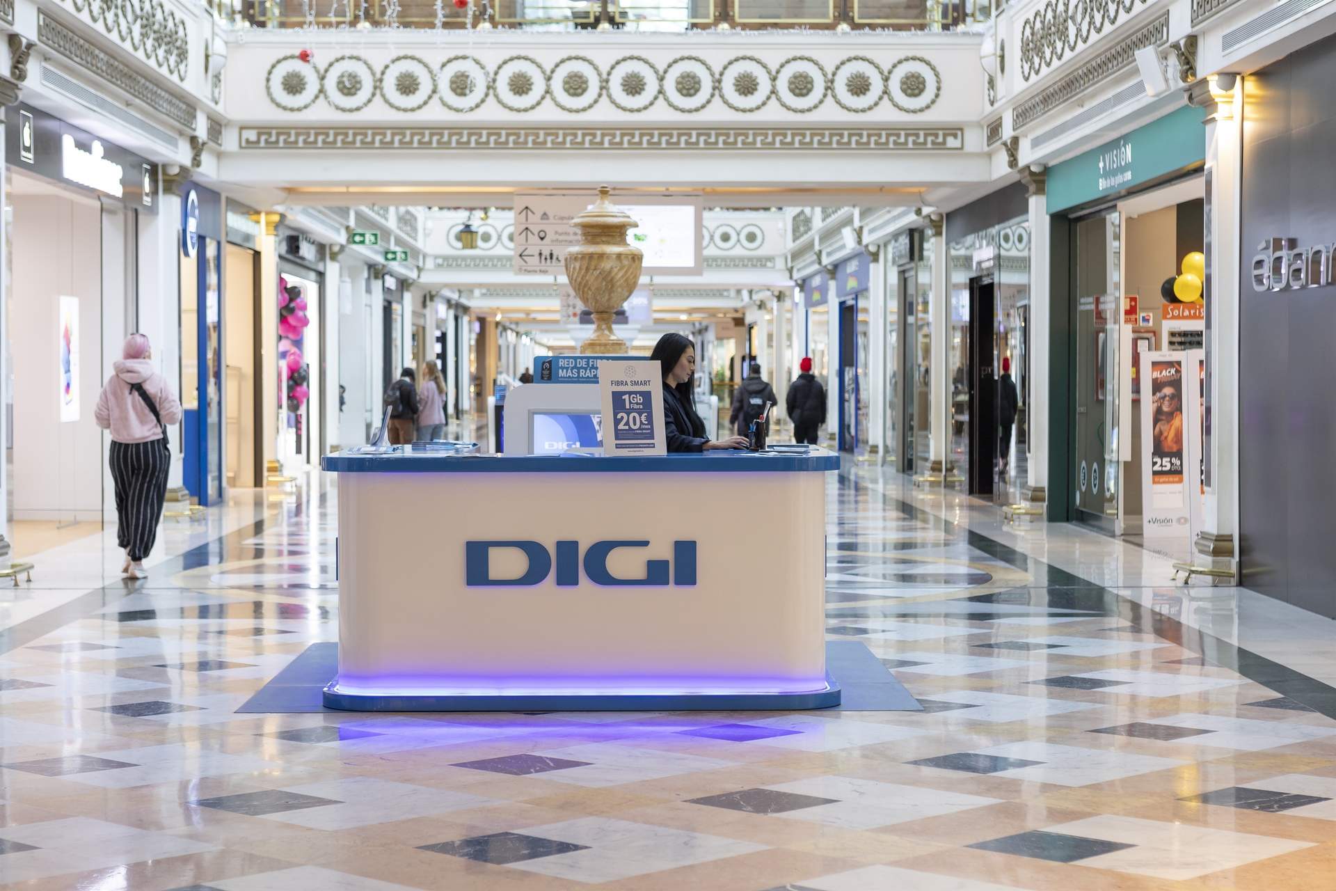 La red de fibra de Digi también fue la más rápida de España en el segundo semestre de 2023, según Ookla