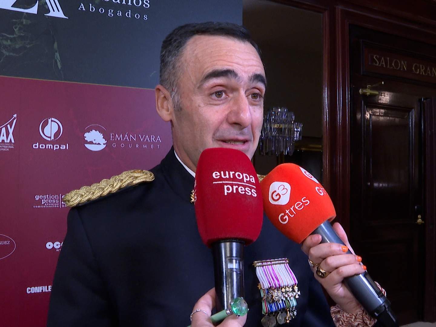 Manuel Pérez López, general directo de la Academia Militar de Zaragoza, habla de la Princesa Leonor