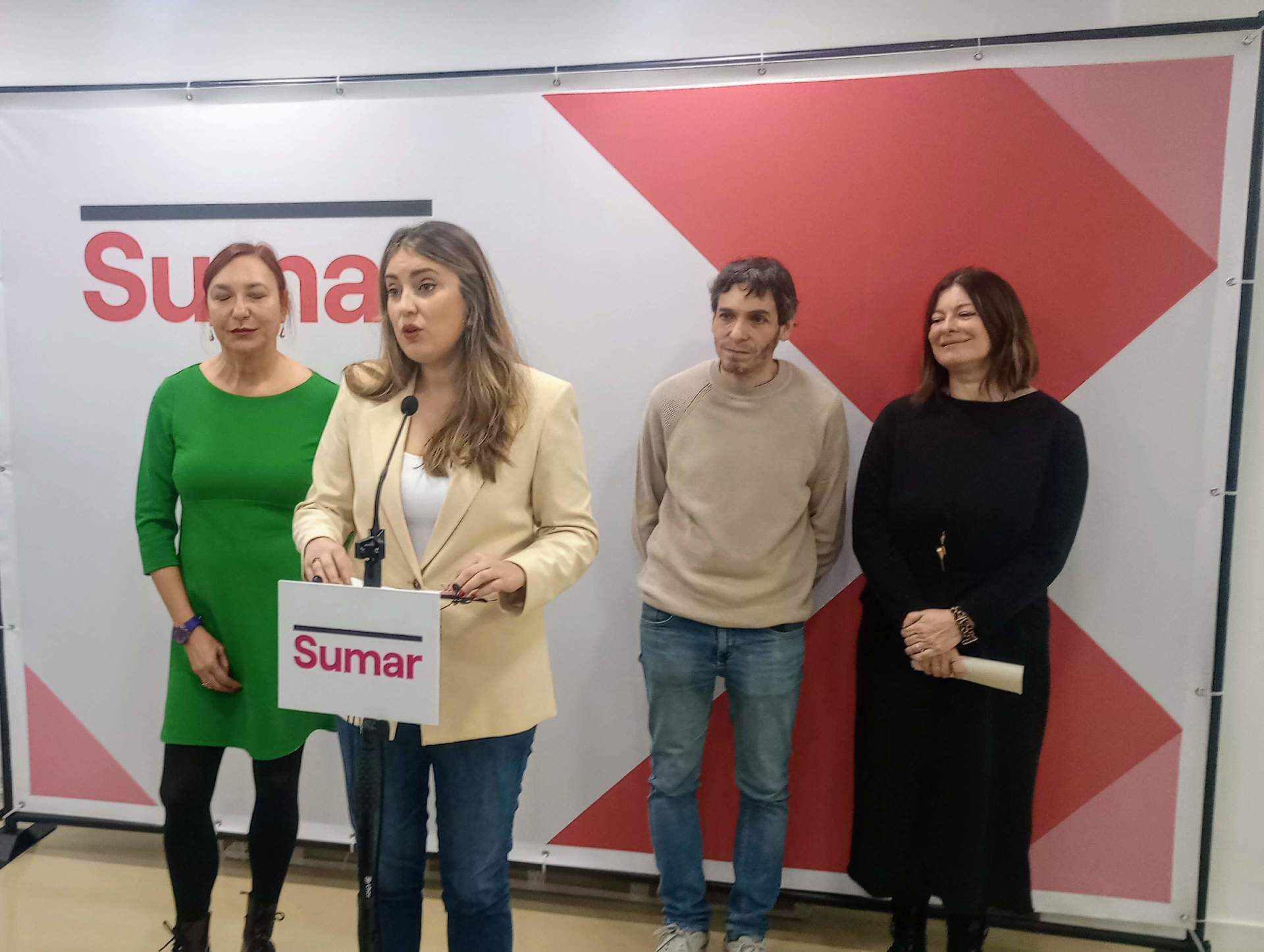 Sumar Mugimendua, Ezker Anitza-IU, Berdeak Equo y Más Euskadi registran su coalición a las elecciones vascas del 21-A