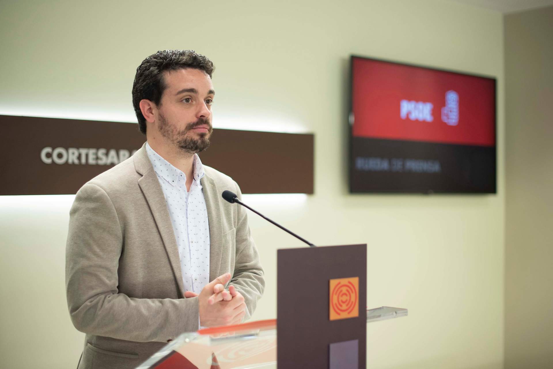 Villagrasa (PSOE) pide a Azcón que repruebe a Nolasco por sus declaraciones 