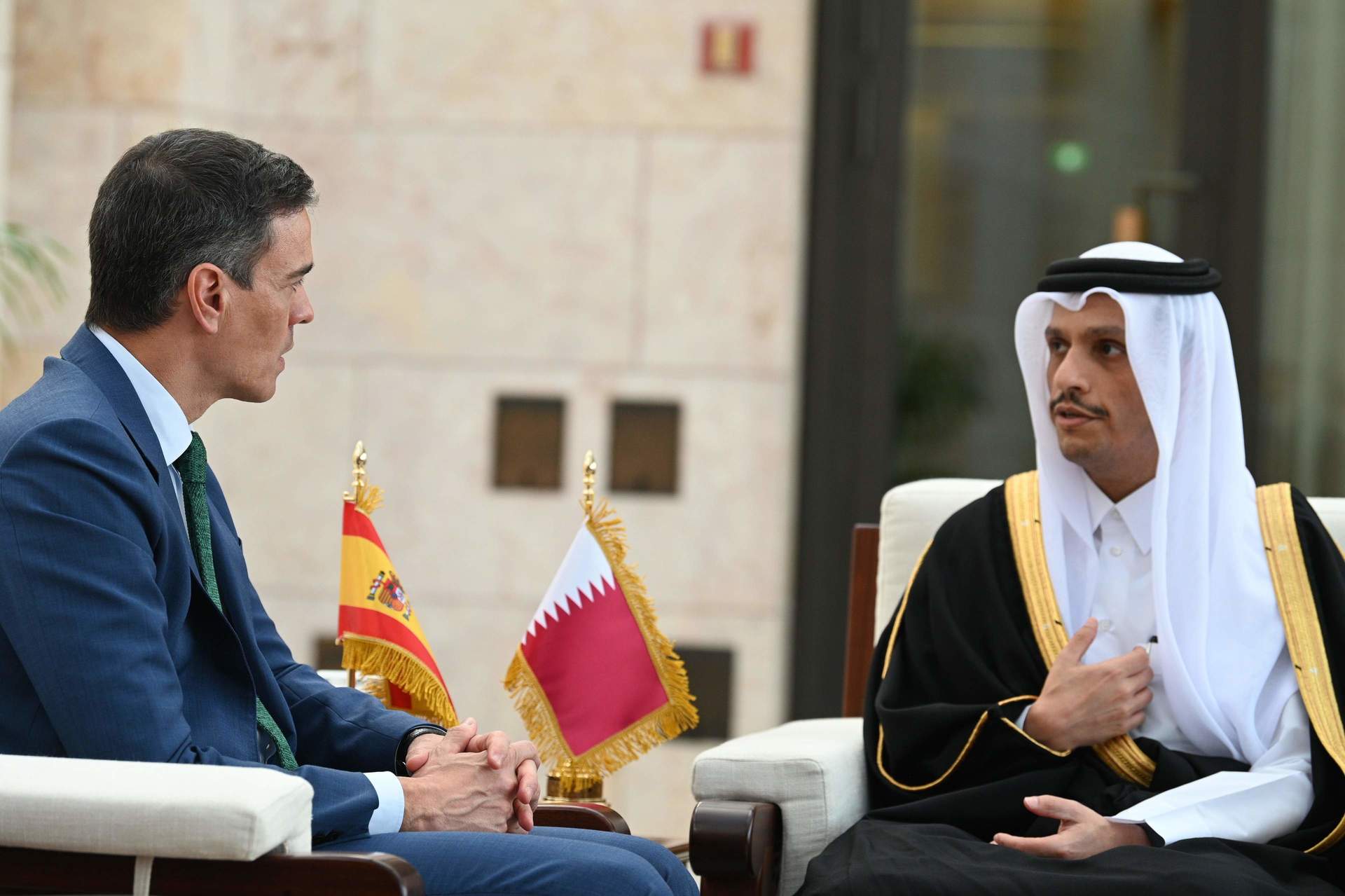 Sánchez defiende en Qatar que los países árabes deben avanzar en el reconocimiento de Israel