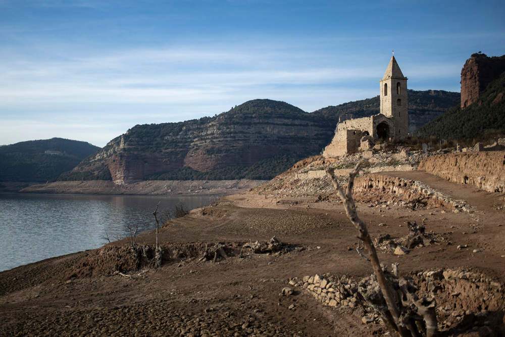 Alerta en Cataluña por la sequía: las reservas de agua caen un 10% en un mes