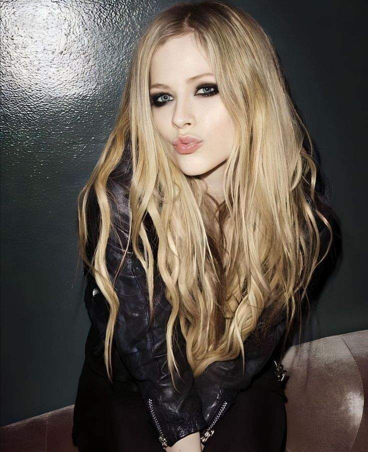 Avril Lavigne, cantante y actriz.