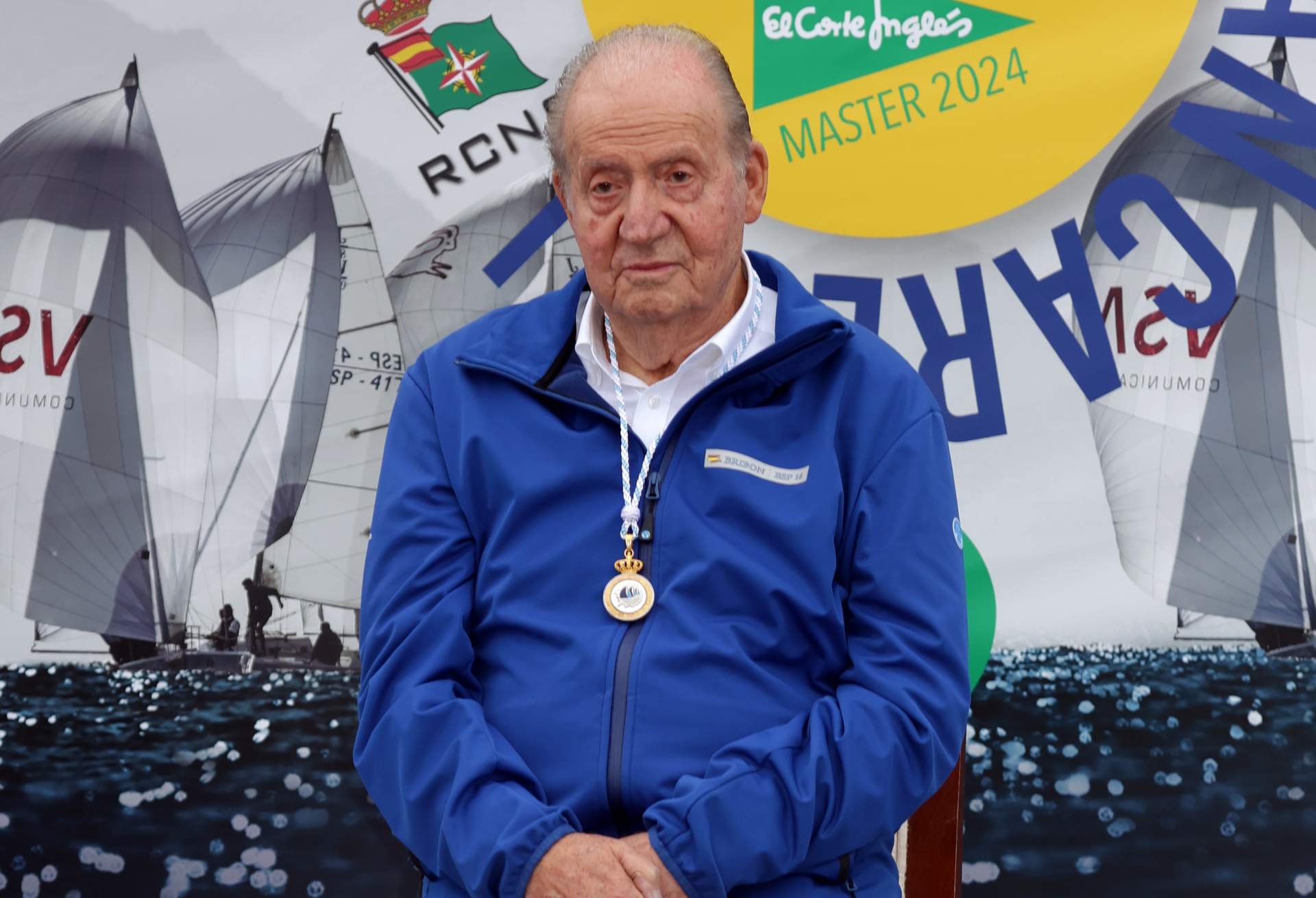 El Rey Emerito, Don Juan Carlos de Borbón, preside la entrega de trofeos de la Regata Rey Juan Carlos I El Corte Inglés Máster en el club náutico, a 29 de septiembre de 2024, en Sanxenxo (Pontevedra, Galicia, España)
PREMIOS;GENTE;REGATAS
José Ramón Hernando / Europa Press
29/9/2024