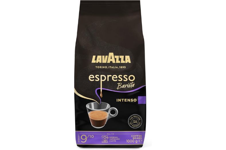Lavazza Espresso Barista Intenso - Café en Grano Natural Tostado, 1kg