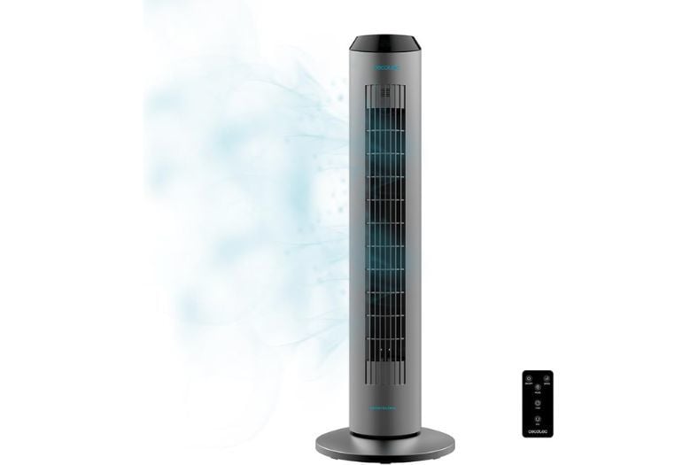 Cecotec Ventilador de Torre Digital EnergySilence 8190 Skyline Ionic