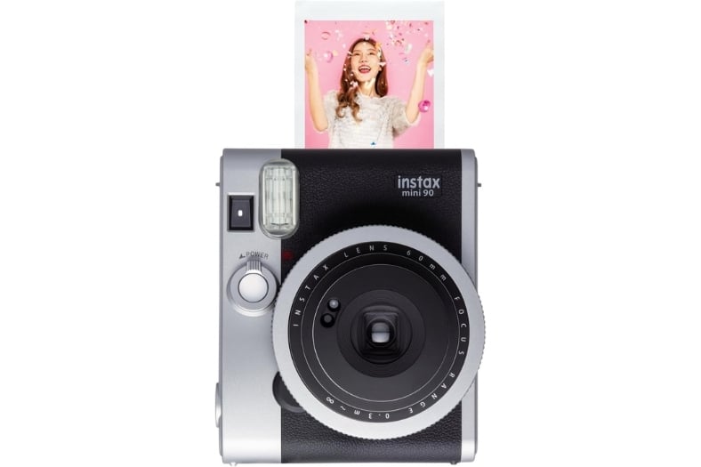 Cámara Instantánea Fujifilm Instax Mini 90 Neo Classic, Color NegroPlata