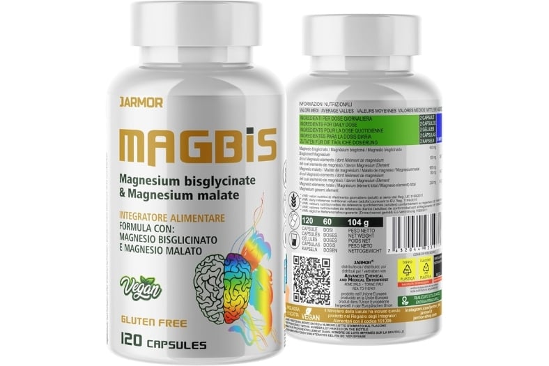 Bisglicinato de Magnesio 500 mg + Malato de Magnesio 500 mg