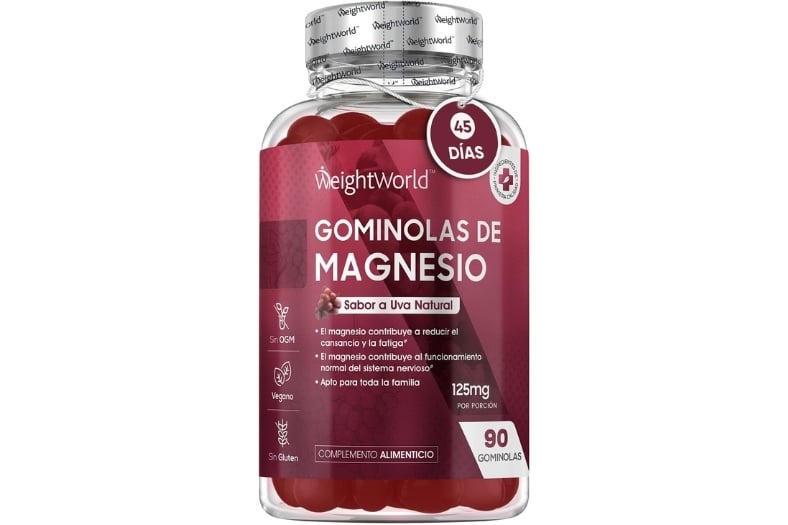 Gominolas de Citrato de Magnesio de WeightWorld