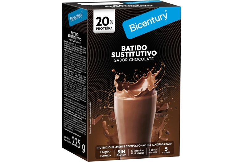 Bicentury Batido Sustitutivo con Proteína Sabor Chocolate