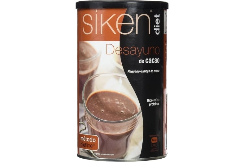 Siken Diet Desayuno de Cacao Hiperproteico e Hipocalórico