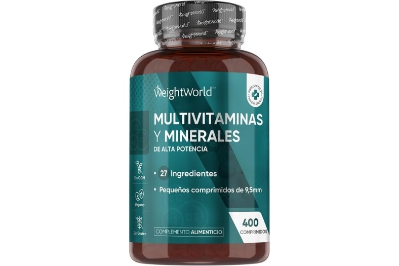 WeightWorld Multivitaminas y Minerales - Suplemento para +1 Año