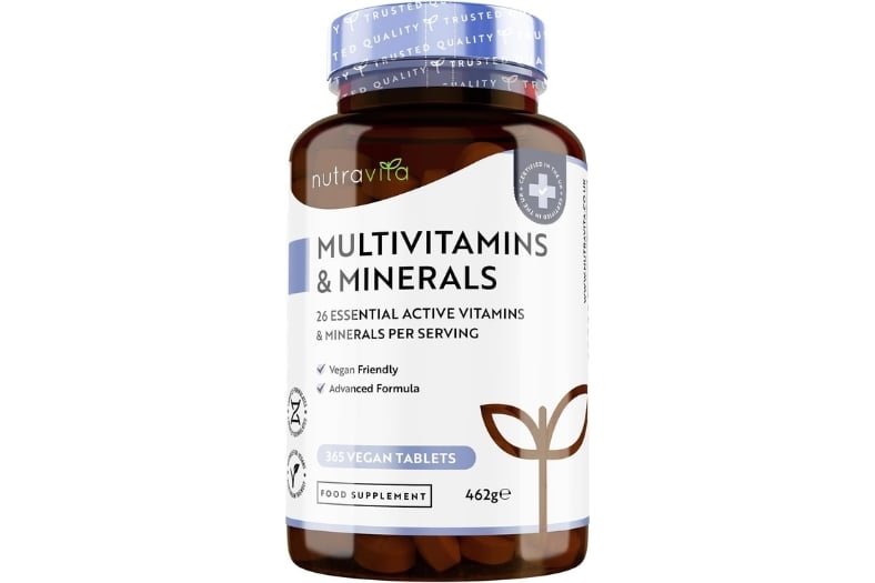 Nutravita Multivitaminas y Minerales - 365 Comprimidos Veganos