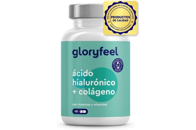 Colágeno + Ácido Hialurónico + Vitamina C de Gloryfeel