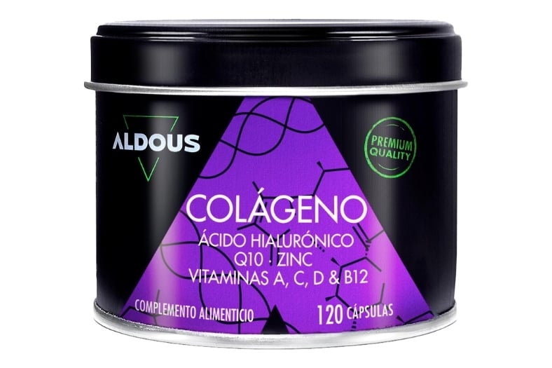 Colágeno con Ácido Hialurónico + Coenzima Q10 de Aldous Labs