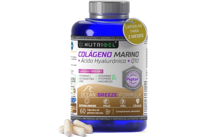 Colágeno Marino Hidrolizado Peptan® + Ácido Hialurónico de Nutricel