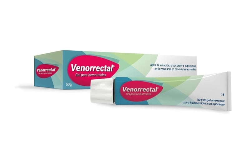 Venorrectal Gel para Hemorroides