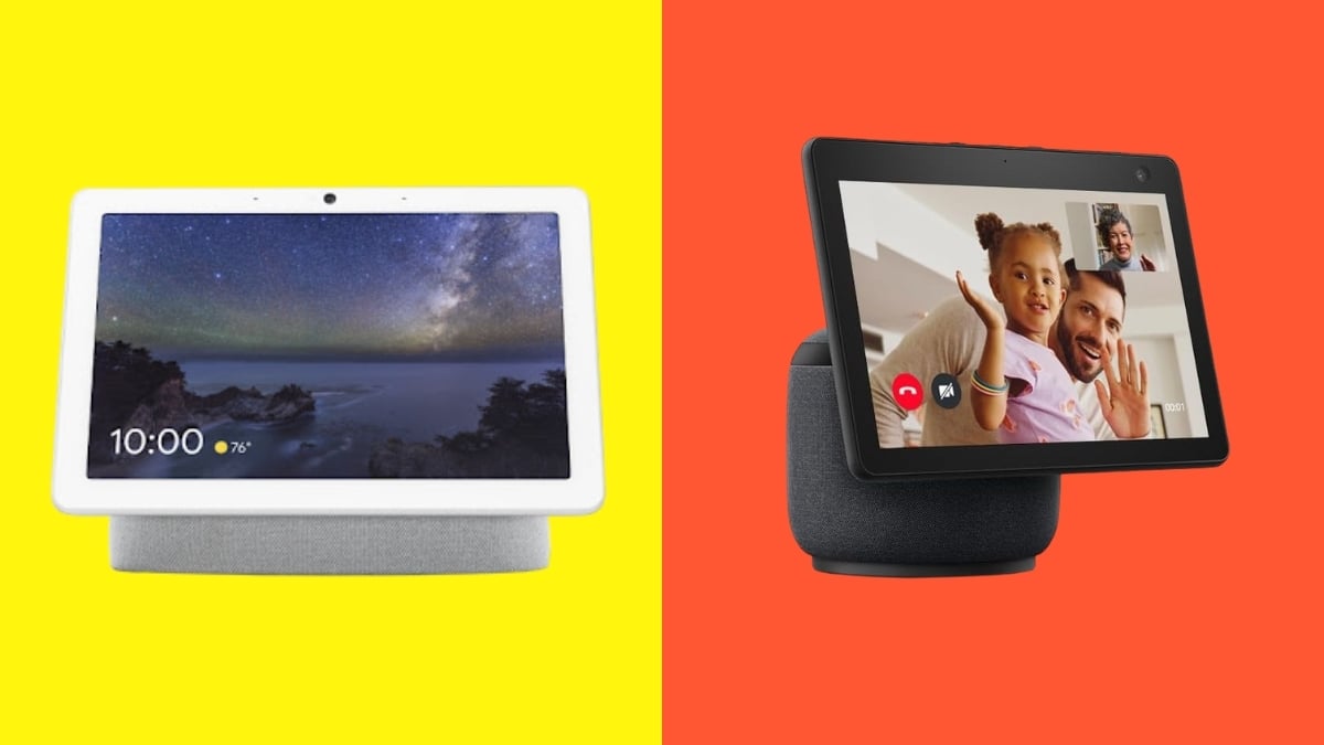 Google Nest Hub Max vs. Amazon Echo Show 10