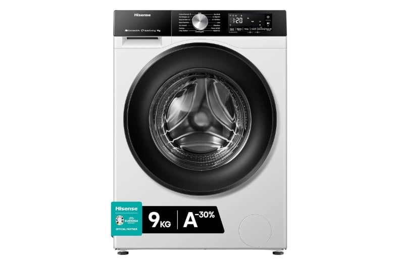 Lavadora Hisense WF3S9045BW3 Eficiencia y Conectividad a tu Alcance