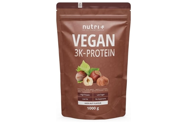 Nutri+ Vegan Protein Powder Sabor Avellana