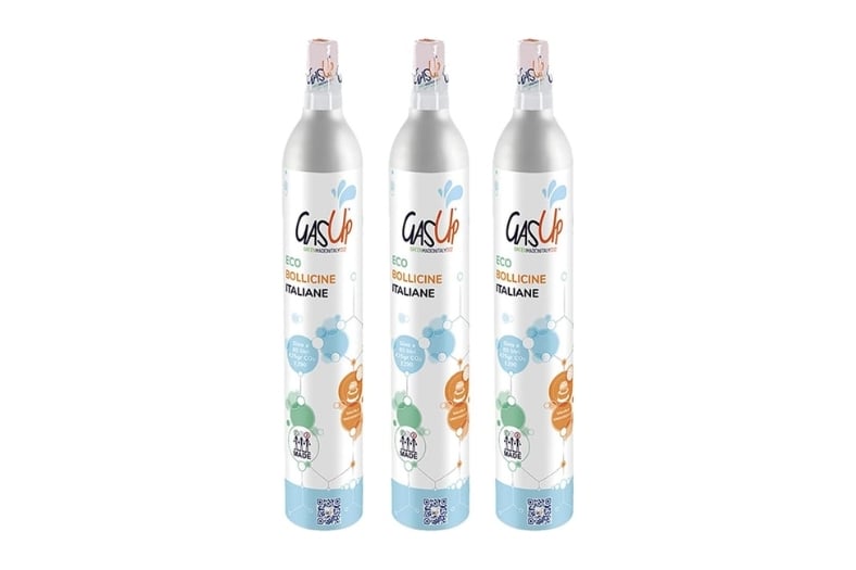 GasUp Cilindro CO2 – Pack de 3 Cilindros de CO2 Compatible con Múltiples Marcas